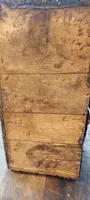 ANTIQUE SMALL STUDDED LEATHER TRUNK XVIII CENTURY ITALY