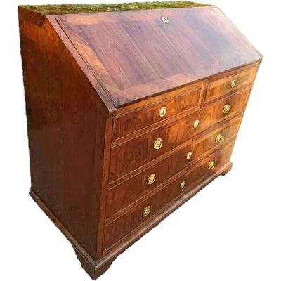 flap secretaire antique 18th century Tuscany