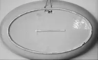 Hand-painted ceramic plate