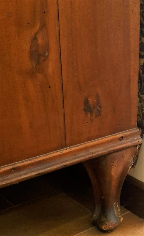 Italian dresser in first patina