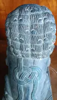 Lacquered wood pho dog-China early xx century