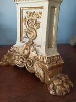 FINE GOLDEN LACQUERED WOOD CANDELIER 700 h.80 cm