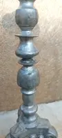 CHANDELIER ANTIQUE EN ÉTAIN BAROQUE LUIGI XIV ORIGINAL 18E SIÈCLE