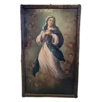 Immaculate Conception with angels