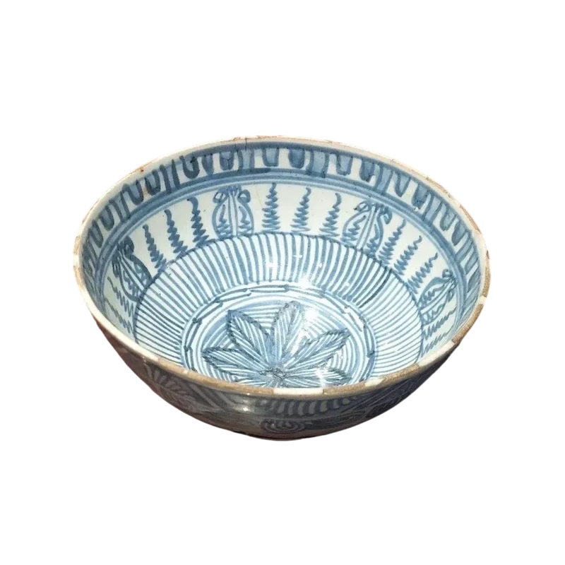 Ancienne coupe bleue de Chine 17ème siècle Dynastie MING