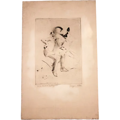 Jacques Villon (1875-1963) - Les Cent Bibliophiles - very rare specimen