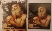 San Gerolamo nella grotta, olio su tela XVI/XVII sec.
