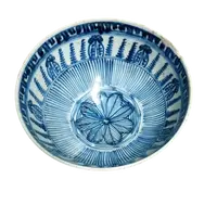 Ancienne coupe bleue de Chine 17ème siècle Dynastie MING