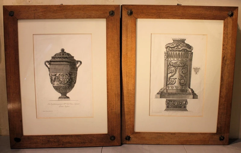 GIOVAN BATTISTA PIRANESI | Vasi, candelabri, cippi, sarcofagi, tripodi, lucerne ed ornamenti ..