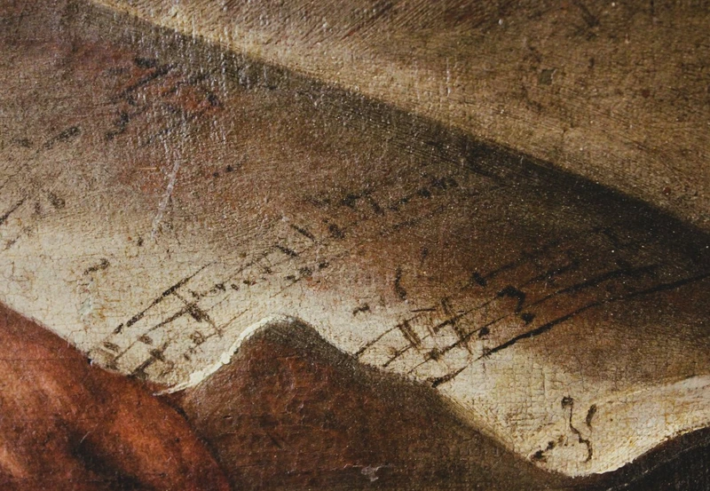 Il Compositore | Allegoria della follia.  Scuola lombarda, inizi XVIII secolo