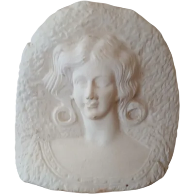 Sculpture ancienne en marbre début 20ème siècle Buste de femme