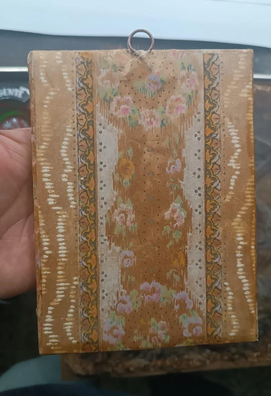Copper painting depicting Jesuit saint Spanish school 18th century