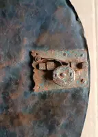 Antico sportello tabernacolo -sbalzo in rame dorato Barocco