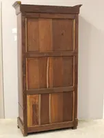 Antique Louis Philippe mahogany bookcase display case 19th century