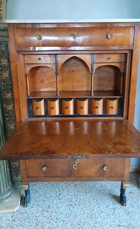 Secretaire impero originale primi 800 - lucca Toscana