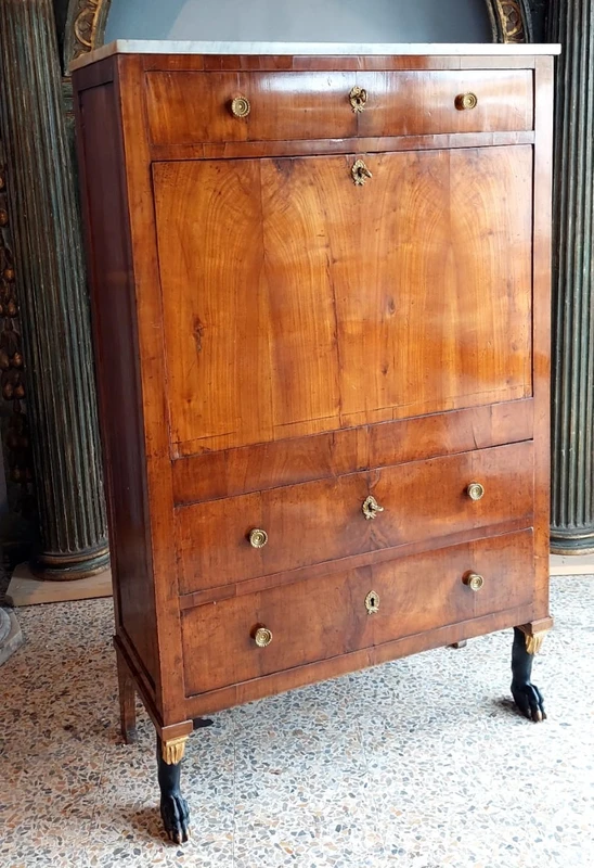 Secretaire impero originale primi 800 - lucca Toscana