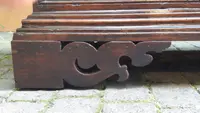 Lombard/venetian 17th century antique emblazoned chest