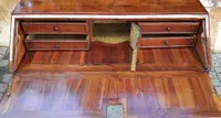 18th-century Ferrarese moveable flap cabinet panelled and filleted