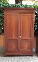 Pair of antique Venetian walnut sideboard cabinets