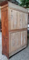 Pair of antique Venetian walnut sideboard cabinets
