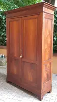 Pair of antique Venetian walnut sideboard cabinets