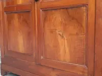 Pair of antique Venetian walnut sideboard cabinets