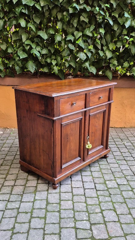 Small antique 19th century pine sideboard
