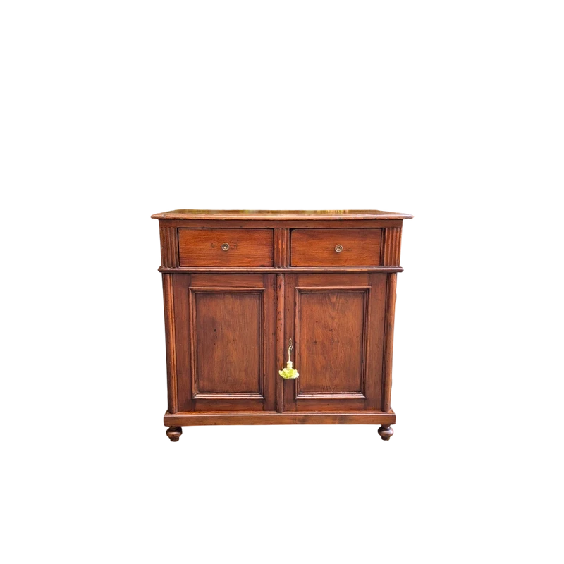 Small antique 19th century pine sideboard