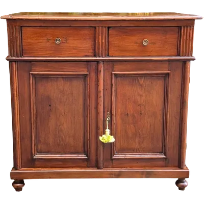 Small antique 19th century pine sideboard