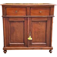 Small antique 19th century pine sideboard