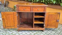 Small antique 19th century pine sideboard