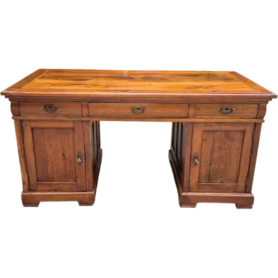 Antique centerpiece srivania with "throat" and threaded top