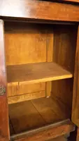 Empire walnut six-door bookcase