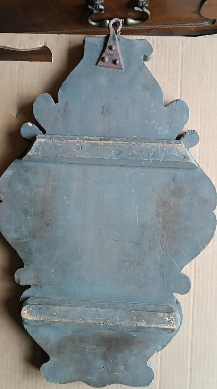 Antica tavola dipinta raffigurante SIMBOLO RELIGIOSO IHS