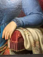 OIL PAINTING ON CANVAS, NOBLEWOMAN BIEDERMAIER