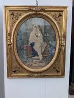 Cesare Jamucci (1904) Madonna Dell'Olivo Watercolor
