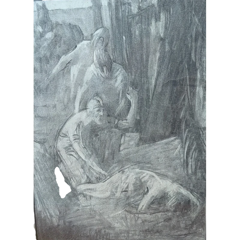 Henry Sollier - Academic Study Dated 1906