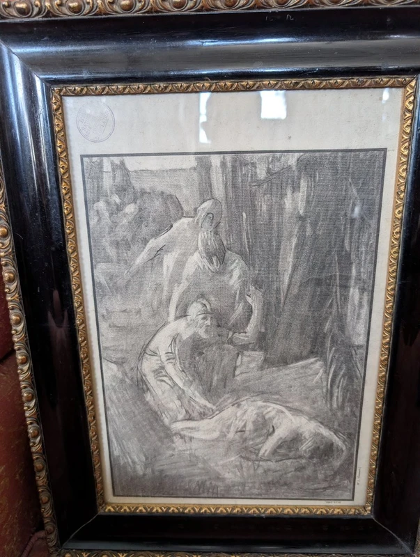 Henry Sollier - Academic Study Dated 1906