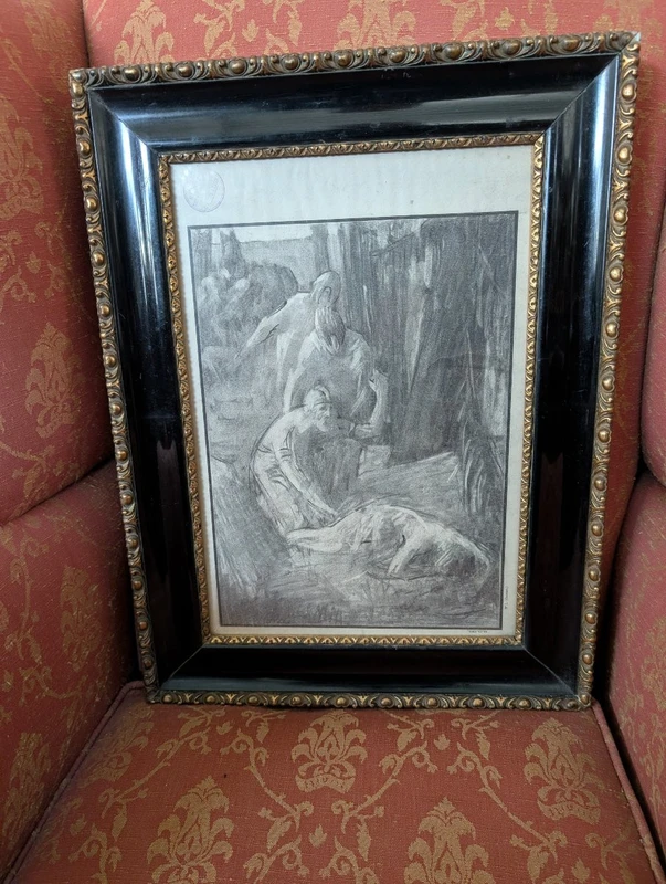Henry Sollier - Academic Study Dated 1906