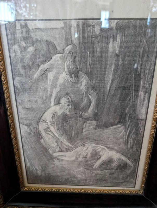 Henry Sollier - Academic Study Dated 1906