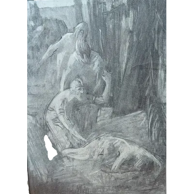 Henry Sollier - Academic Study Dated 1906