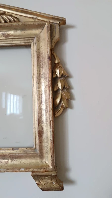 Antique gilded empire frame