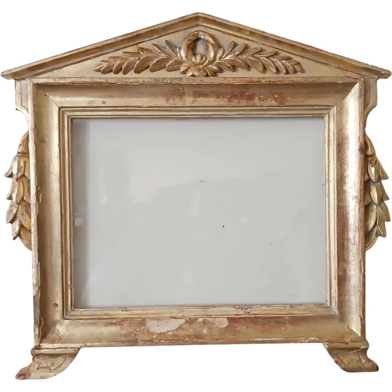Antique gilded empire frame