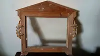 Antique gilded empire frame