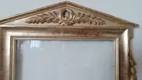 Antique gilded empire frame