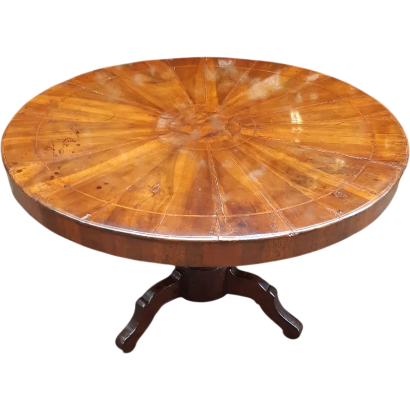 Antique Emilian round table slab in segments