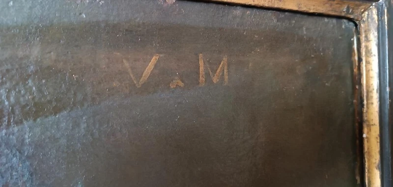 Huile sur toile ancienne - Sainte Agnès - Ecole romaine 17ème SIECLE