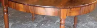 Large oval table extendable up to 3 meters , antique Louis Philippe