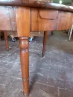 Large oval table extendable up to 3 meters , antique Louis Philippe