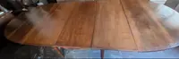 Large oval table extendable up to 3 meters , antique Louis Philippe